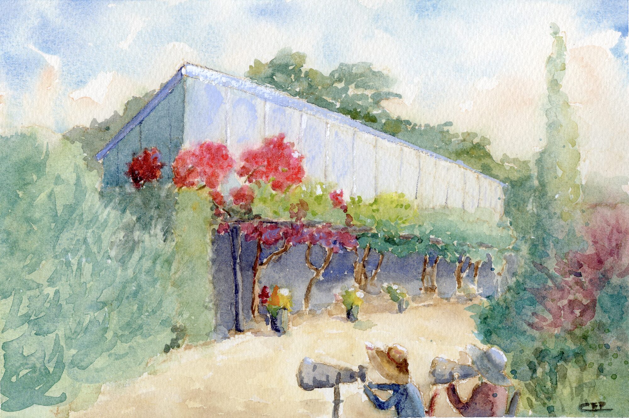Meeting the Garden — paintings by Claudia Fernandez