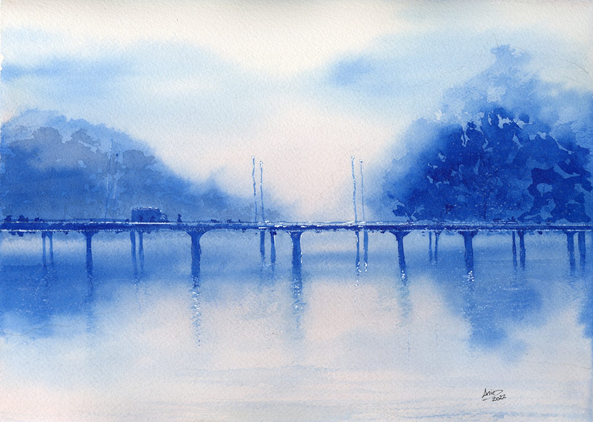 Memories from Uruguay — paintings by Claudia Fernandez